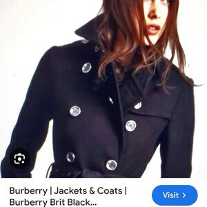 Burberry Brit Double Breasted Jacket